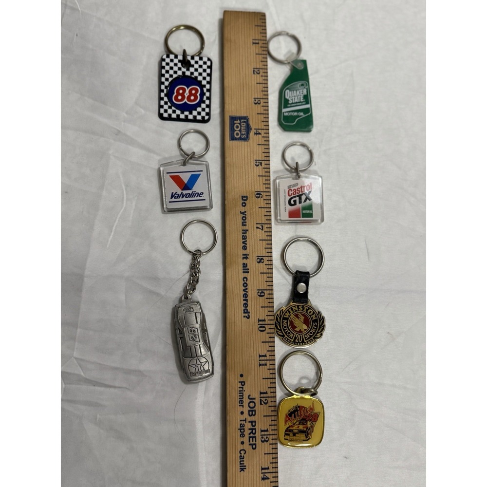 Vintage Gas/Oil/Racing Advertising Keychains